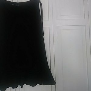 Mango ruffled skirt